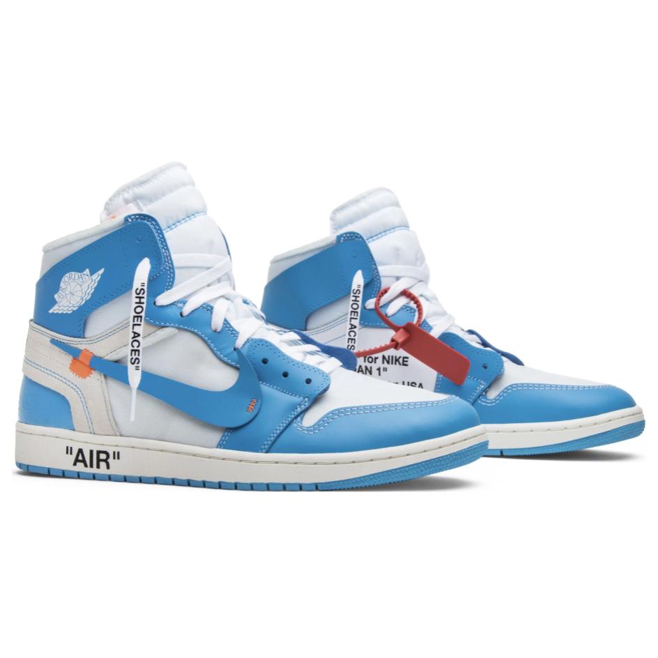 Jordan 1 blue outlet x off white